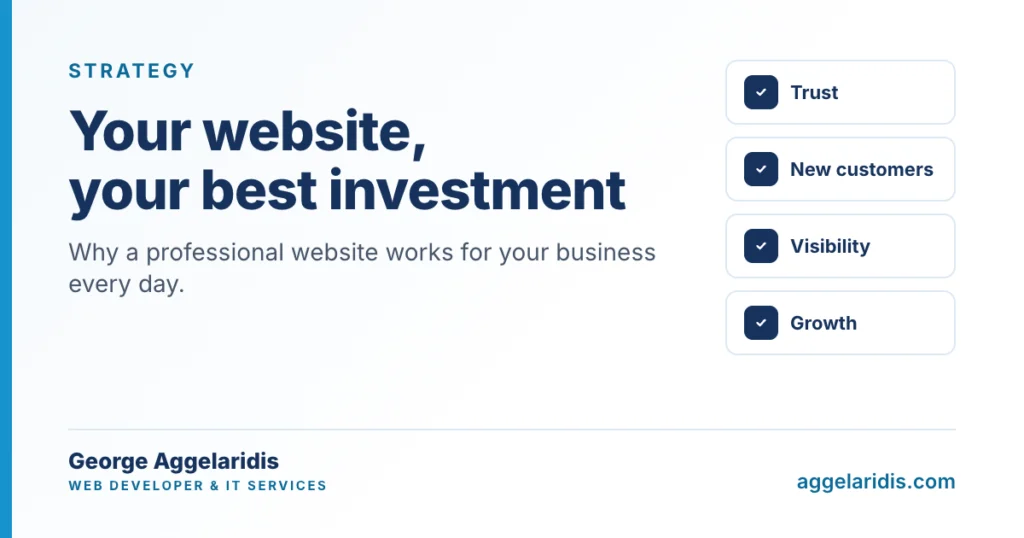 Why a Professional Website Is the Best Investment for Your Business