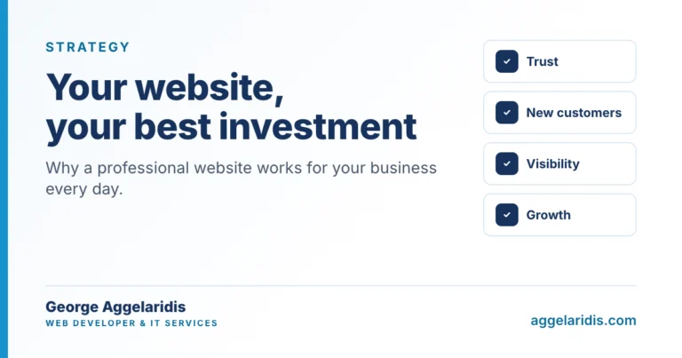 Why a Professional Website Is the Best Investment for Your Business