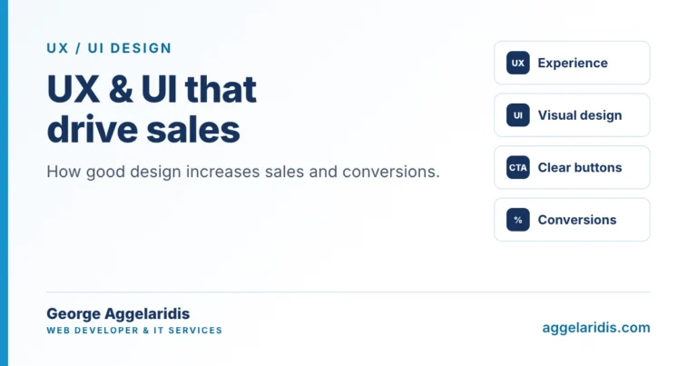 UX & UI Design: How They Increase Sales and Conversions