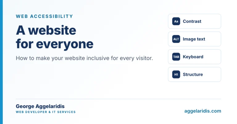 Web Accessibility: Making Your Website Inclusive for Everyone